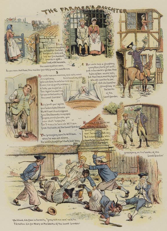 Die Tochter des Bauern von William (after) Ralston