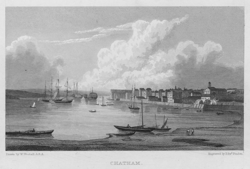 Chatham (Stich) von William (after) Westall