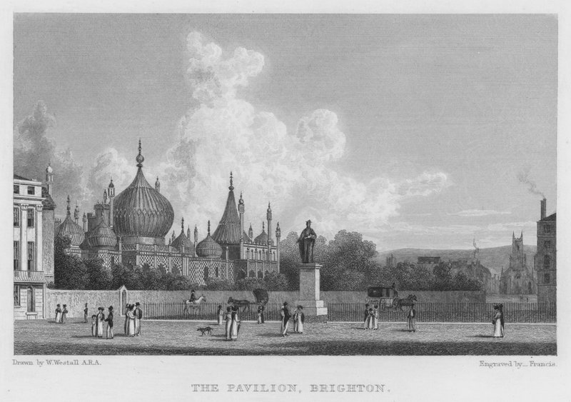 Der Pavillon, Brighton von William (after) Westall