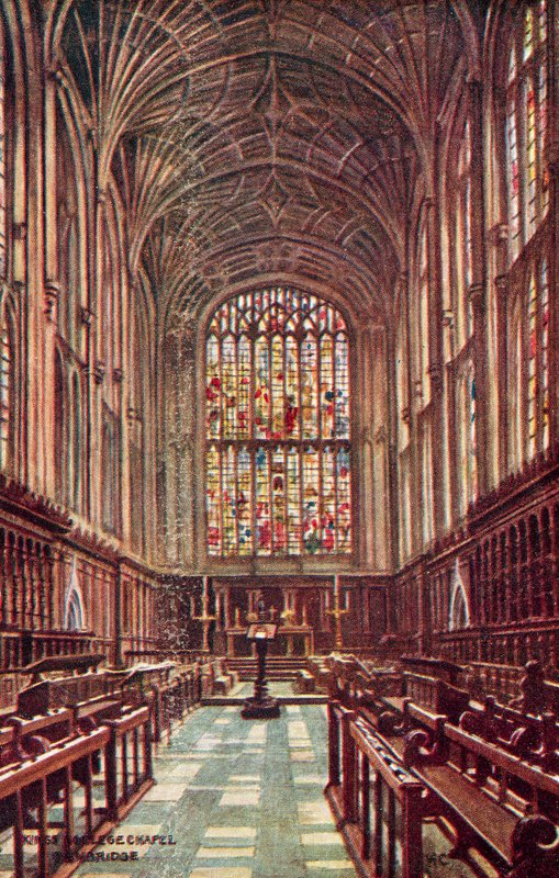 Kings College Chapel, Cambridge von William Affleck Carruthers