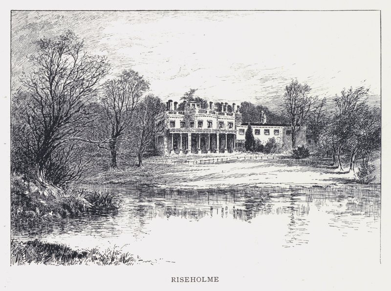 Riseholme (Stich) von William Alexander Ansted