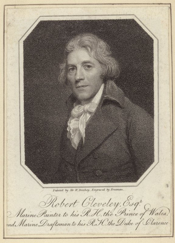 Porträt von Robert Cleveley von William Beechey