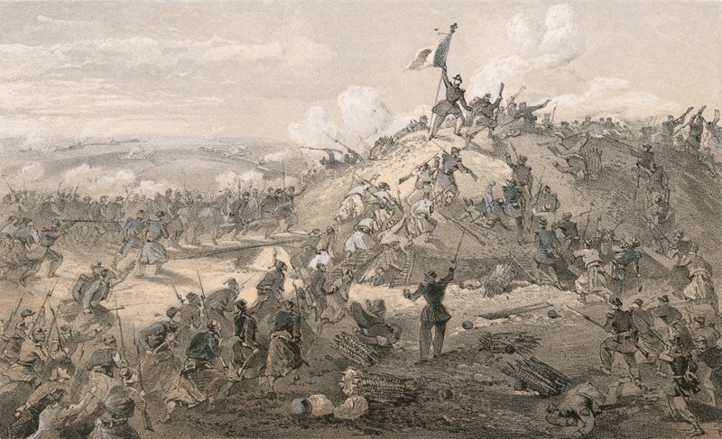 Der Angriff auf Malakoff von William Crimea Simpson