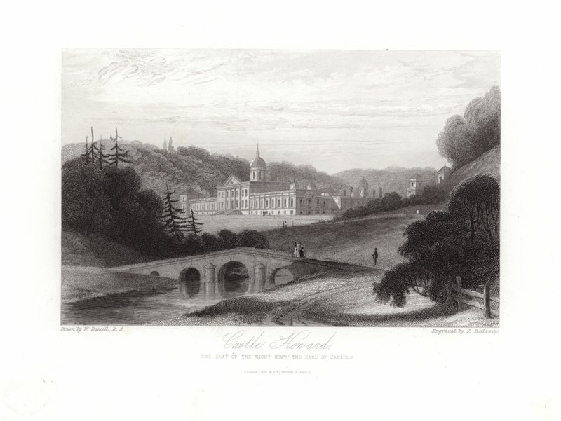 Schloss Howard von William Daniell