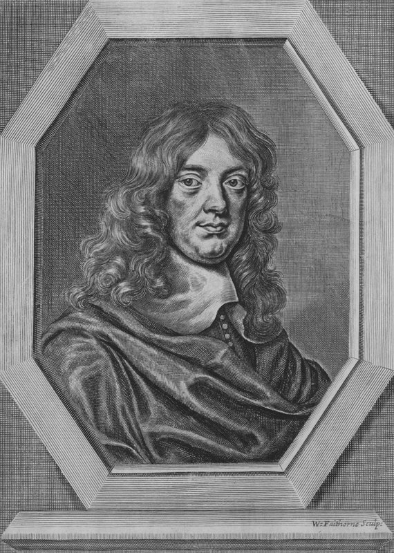 Abraham Cowley, englischer Dichter von William Faithorne
