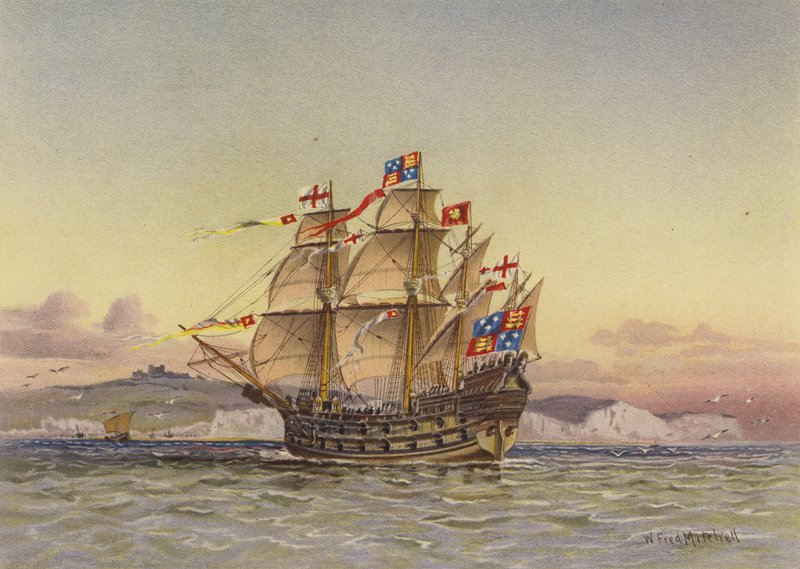 The Great Harry von 1488 von William Frederick Mitchell