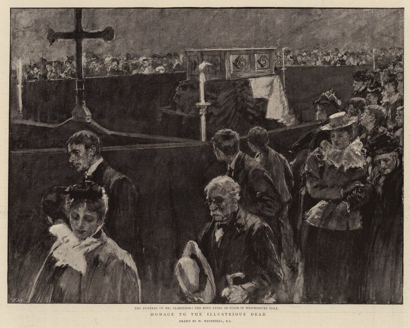 Hommage an die berühmten Toten von William Hatherell