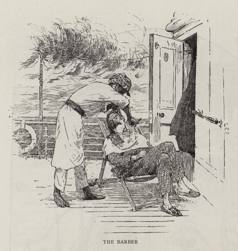 Leben auf See auf einem australischen Liner von William Hatherell