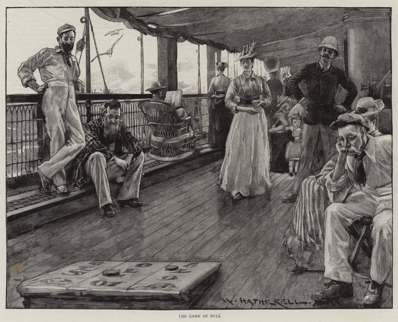 Leben auf See auf einem australischen Liner von William Hatherell