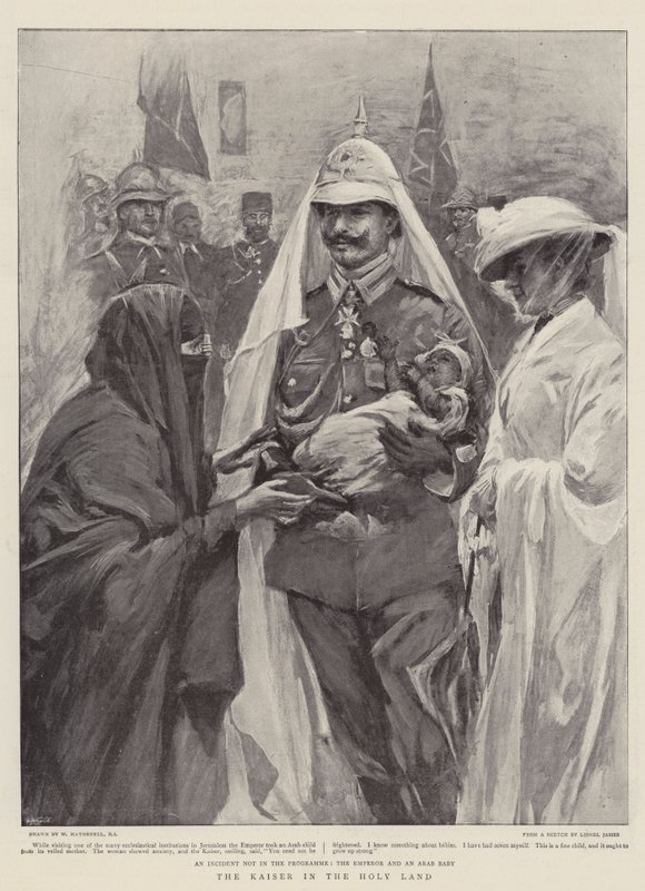 Der Kaiser im Heiligen Land von William Hatherell