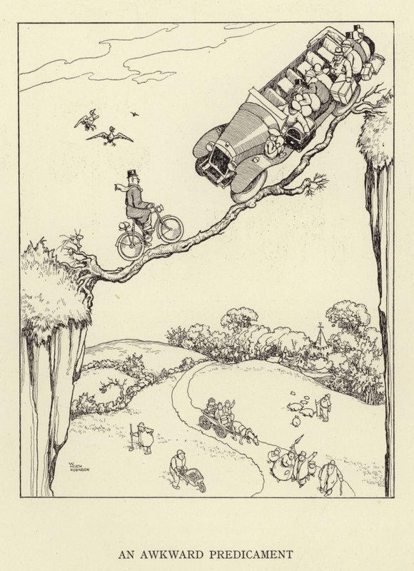 Eine peinliche Lage von William Heath Robinson