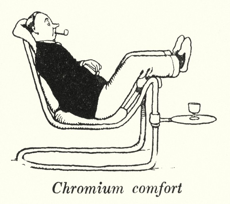Chrom-Komfort von William Heath Robinson