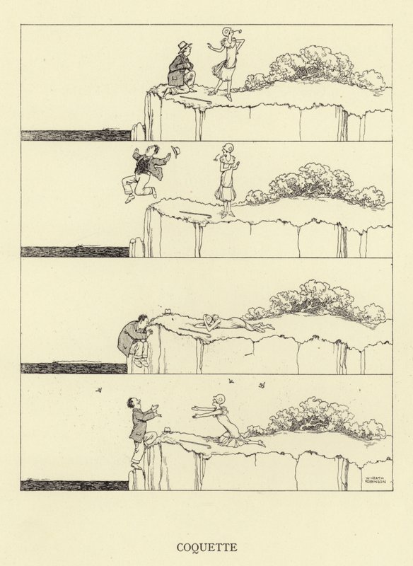 Kokette von William Heath Robinson