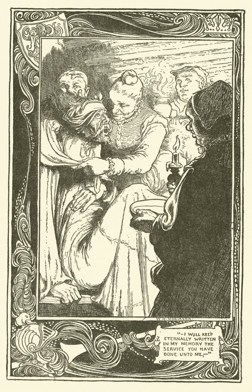 Illustration für Don Quijote von William Heath Robinson