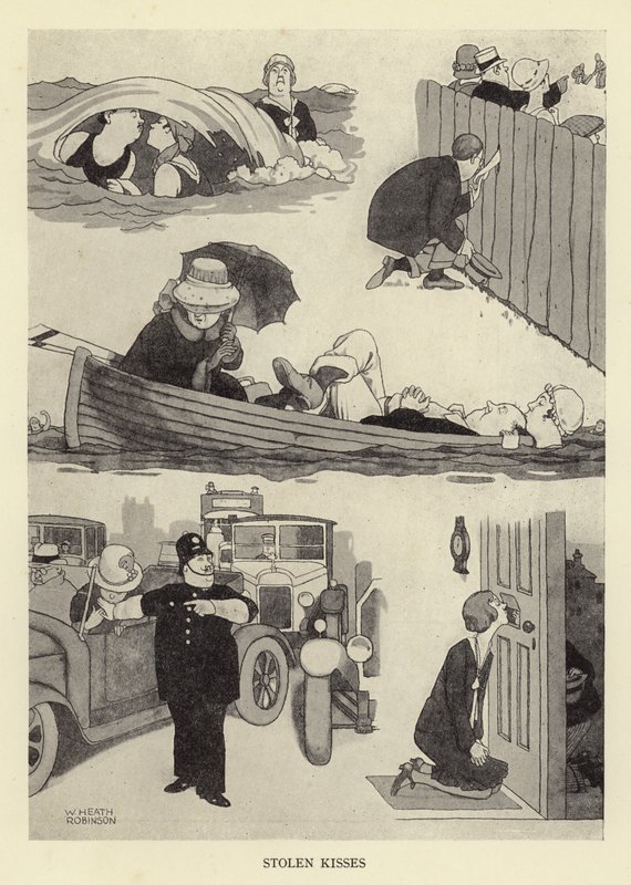 Gestohlene Küsse von William Heath Robinson
