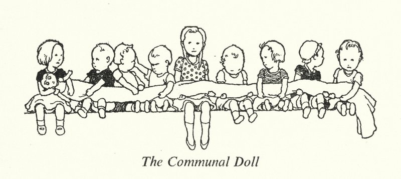 Die Gemeinschaftspuppe von William Heath Robinson