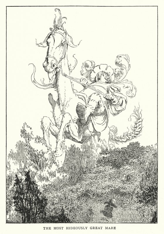 Die abscheulich große Stute von William Heath Robinson