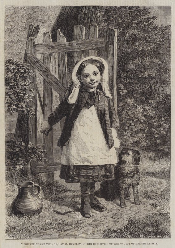 Das Haustier des Dorfes von William Hemsley