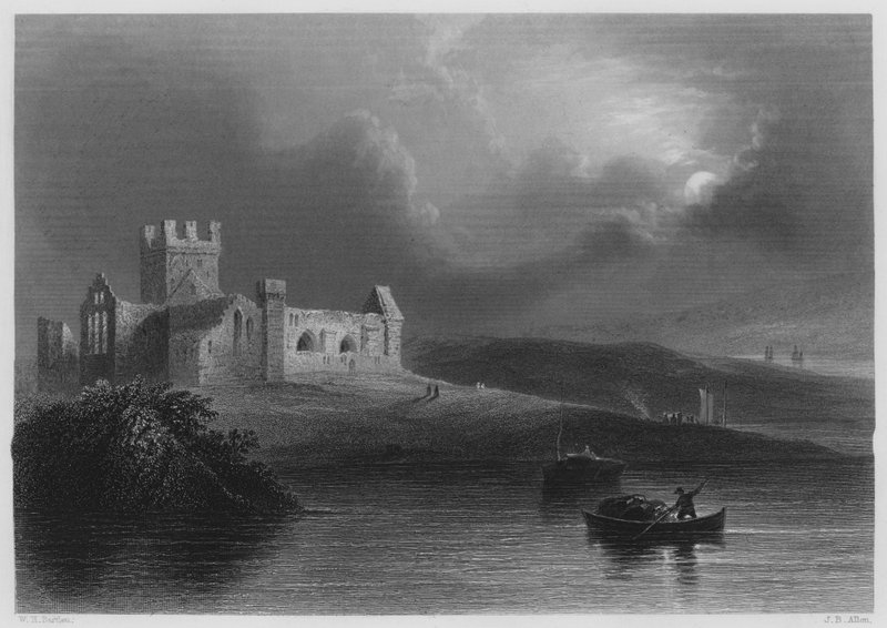 Dunbrody Abbey (Stich) von William Henry (after) Bartlett