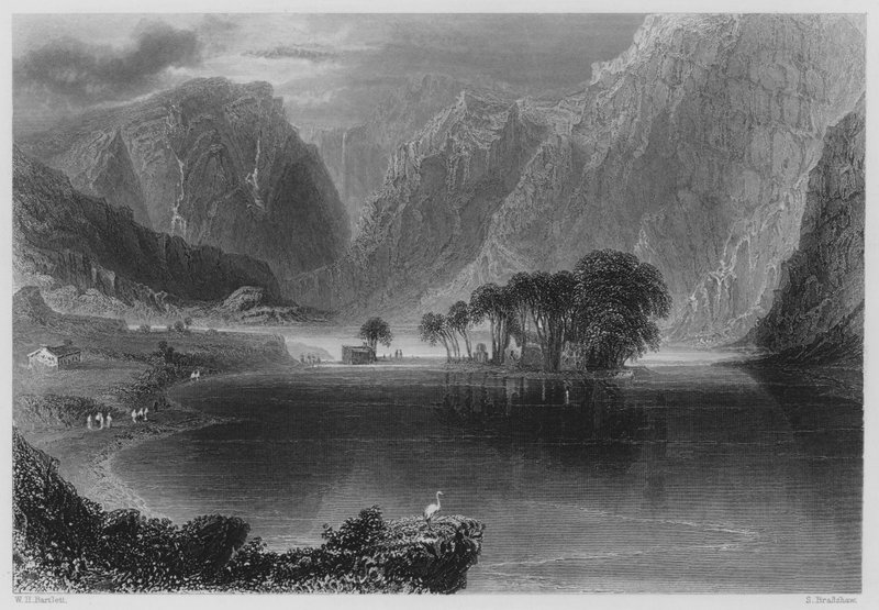 Gougaune Barra von William Henry (after) Bartlett