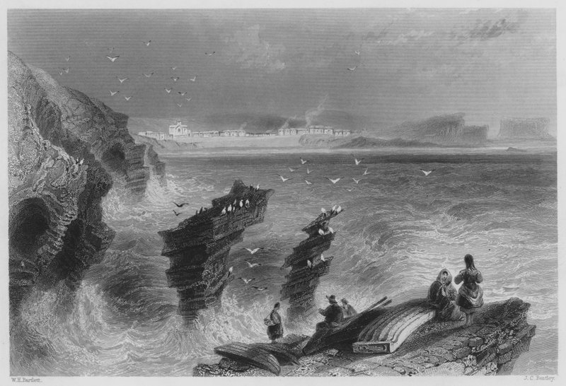Kilkee, County Clare von William Henry (after) Bartlett