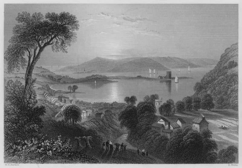 Larne von William Henry (after) Bartlett