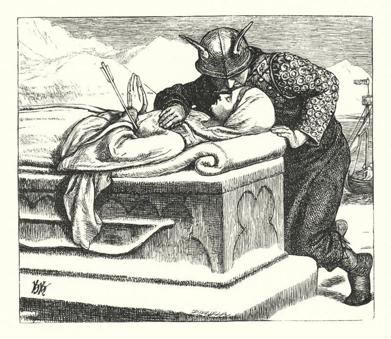 Die Ballade von Oriana von William Henry (after) Hunt