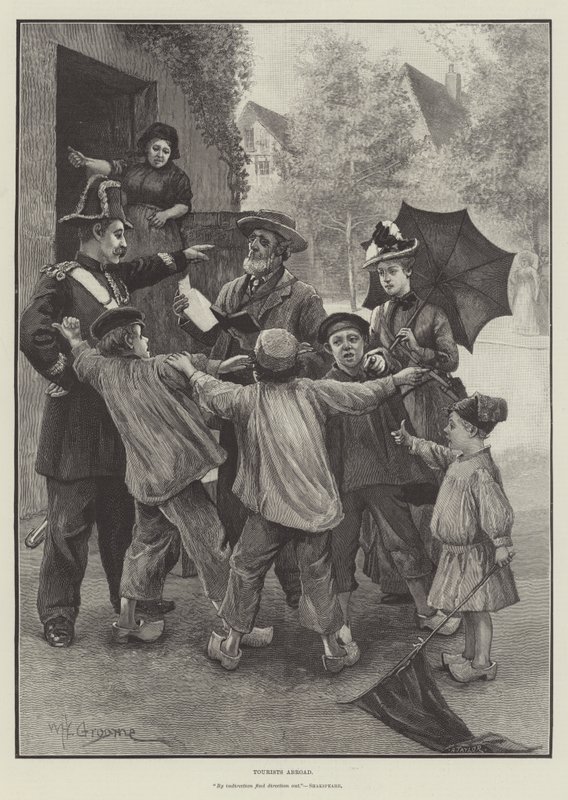 Touristen im Ausland von William Henry Charles Groome