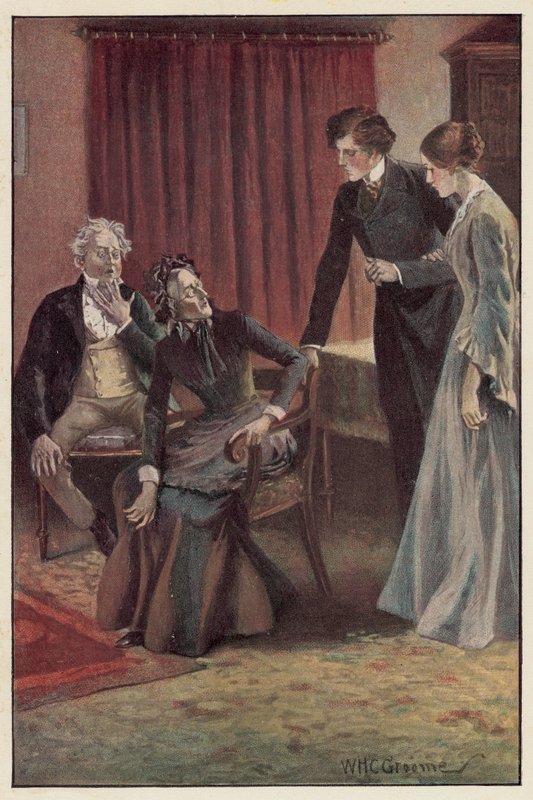 Wir beugten uns beide über sie von William Henry Charles Groome