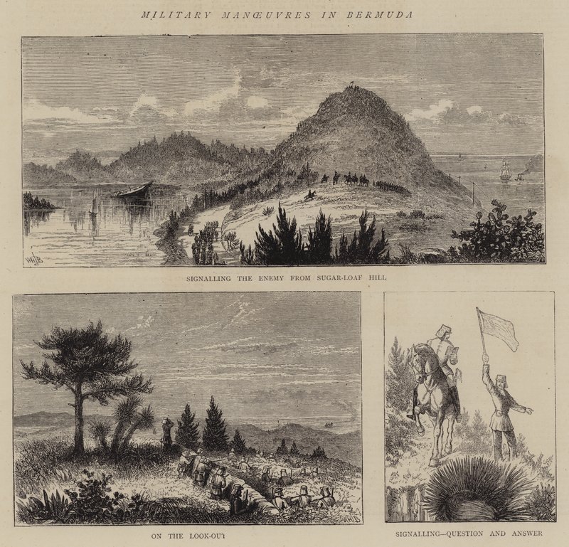 Militärmanöver auf Bermuda von William Henry James Boot