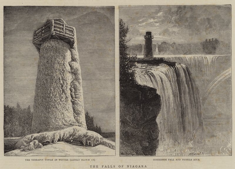 Die Niagarafälle von William Henry James Boot