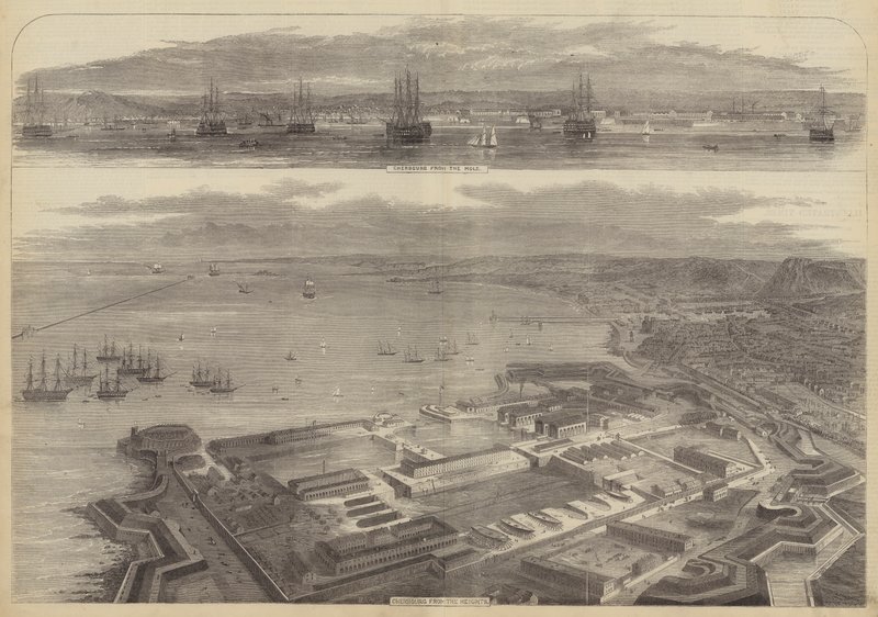 Skizzen von Cherbourg von William Henry Prior