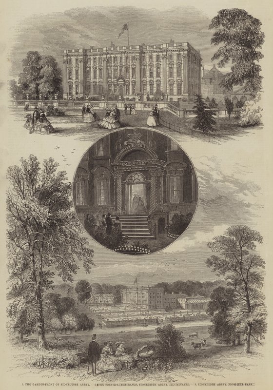 Der Besuch der Königin in Warwickshire von William Henry Prior