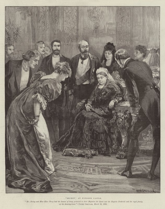 Becket, im Windsor Castle von William Heysham Overend