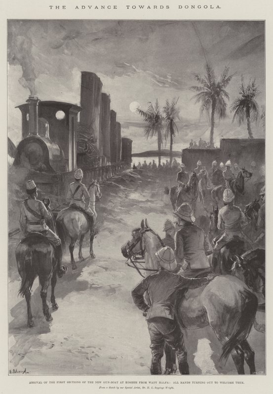Der Vormarsch auf Dongola von William Heysham Overend