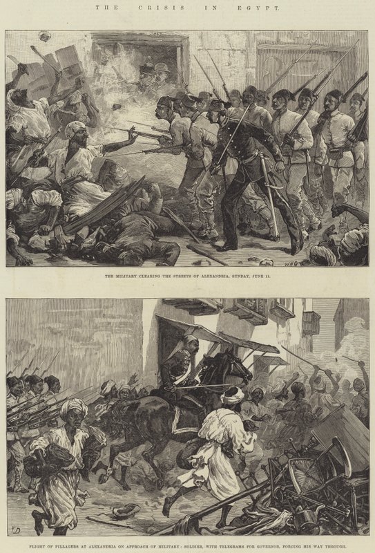 Die Krise in Ägypten von William Heysham Overend