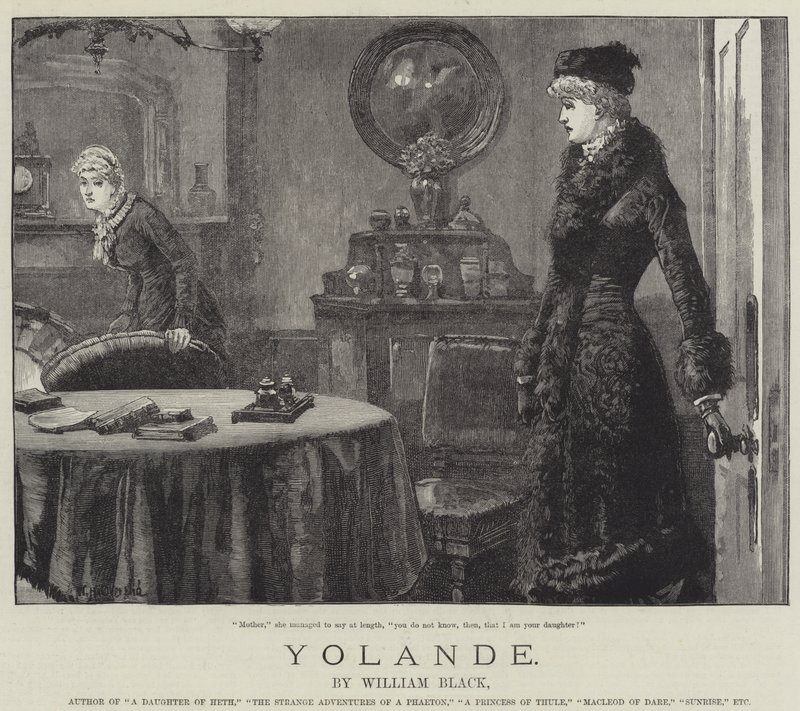 Yolande, von William Black von William Heysham Overend