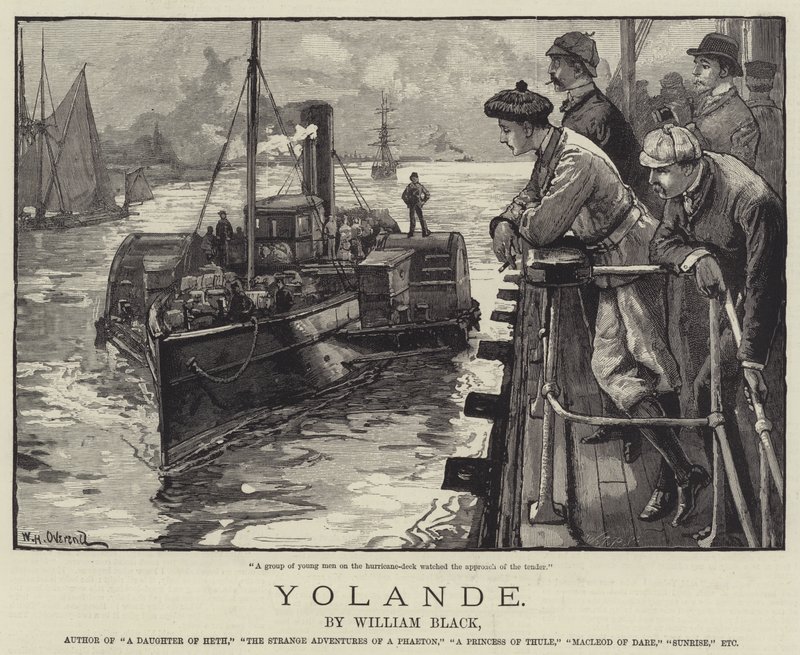 Yolande, von William Black von William Heysham Overend