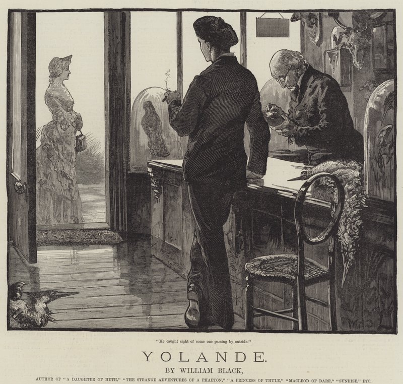 Yolande, von William Black von William Heysham Overend