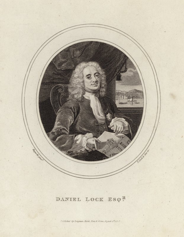 Daniel Lock von William Hogarth