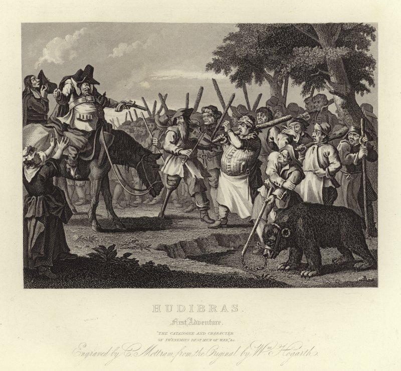 Hudibras von William Hogarth
