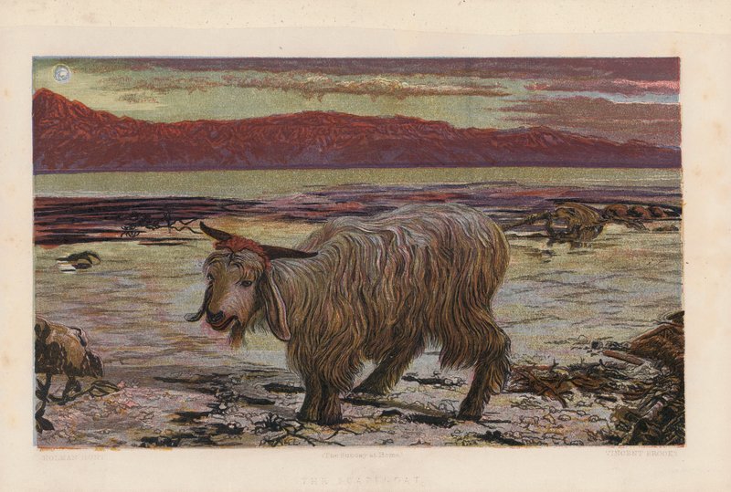 Der Sündenbock von William Holman (after) Hunt