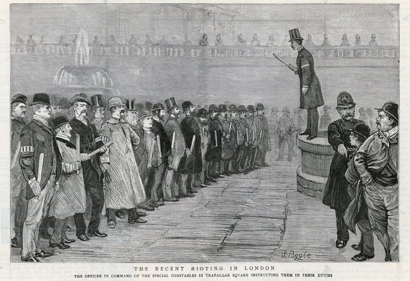 Die jüngsten Unruhen in London von William Lockhart Bogle