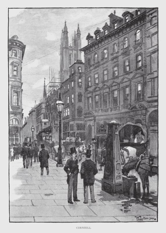 Cornhill von William Luker