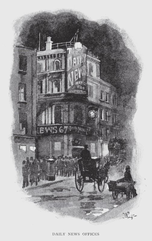 Daily News Büros von William Luker