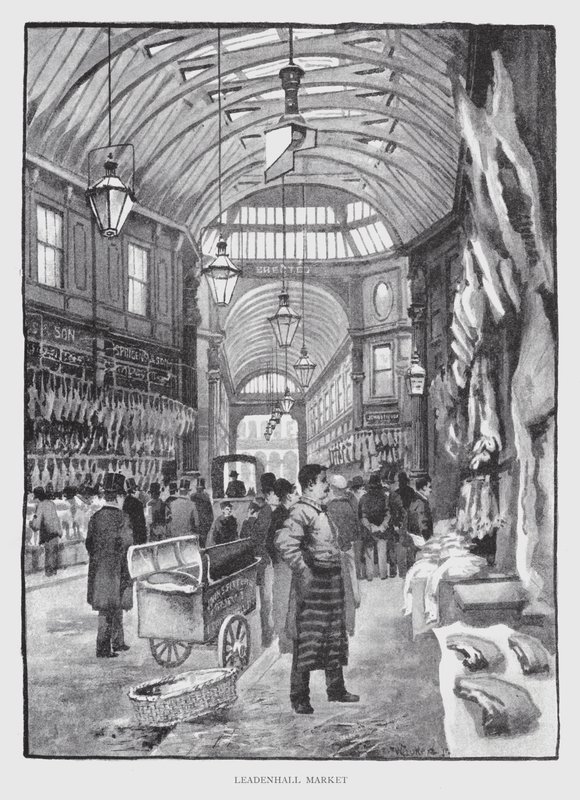 Leadenhall Market von William Luker