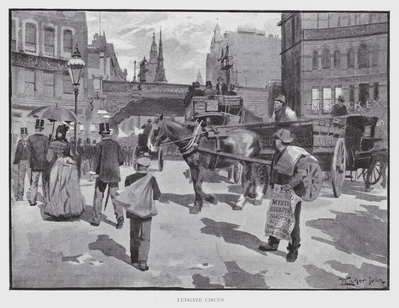 Ludgate Circus von William Luker