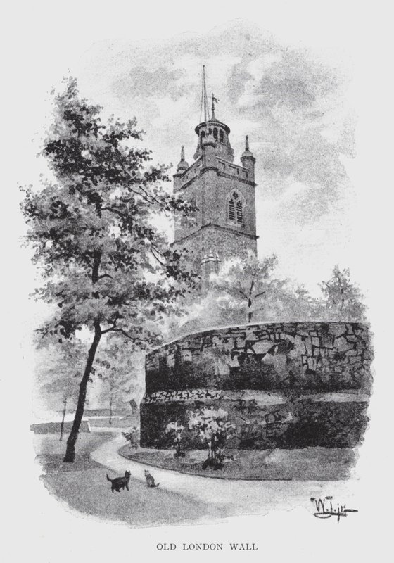 Alte Londoner Mauer von William Luker