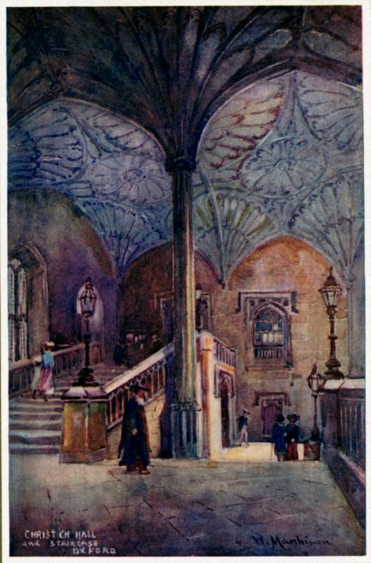 Christ Church, Halle und Treppe von William Matthison