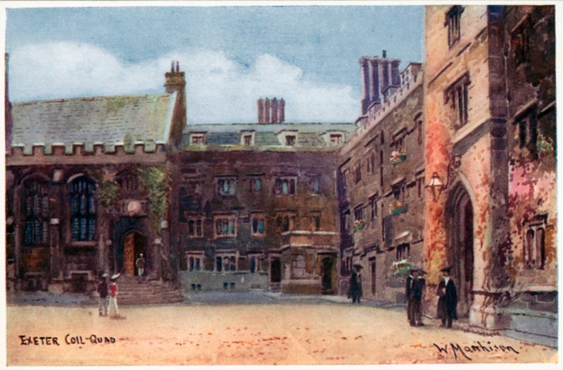 Exeter College, Quad von William Matthison